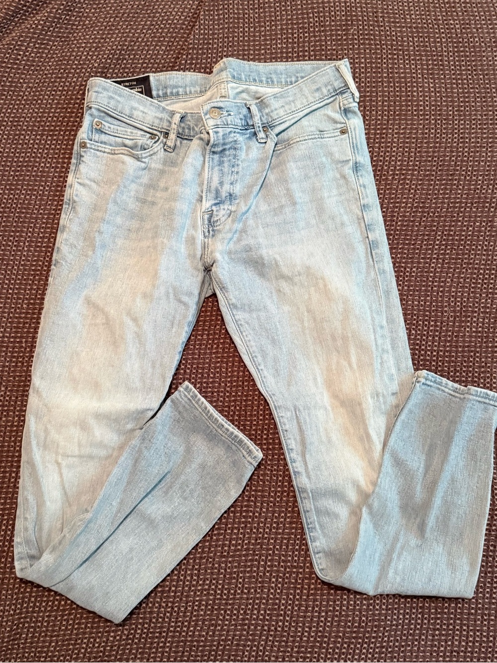 Abercrombie & Fitch Light Blue Skinny Jeans - Men’s